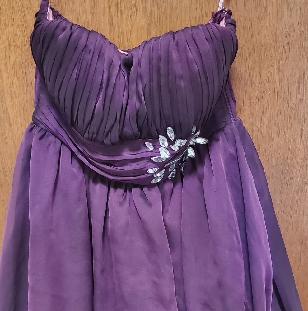 Elegant Purple Dress